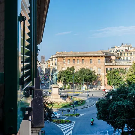 Piazzacorvettouno Luxuryapartment 70 Mq Pieno Centro Genova
