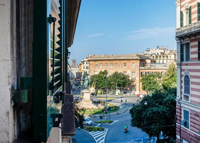 Piazzacorvettouno Luxuryapartment 70 Mq Pieno Centro Génova